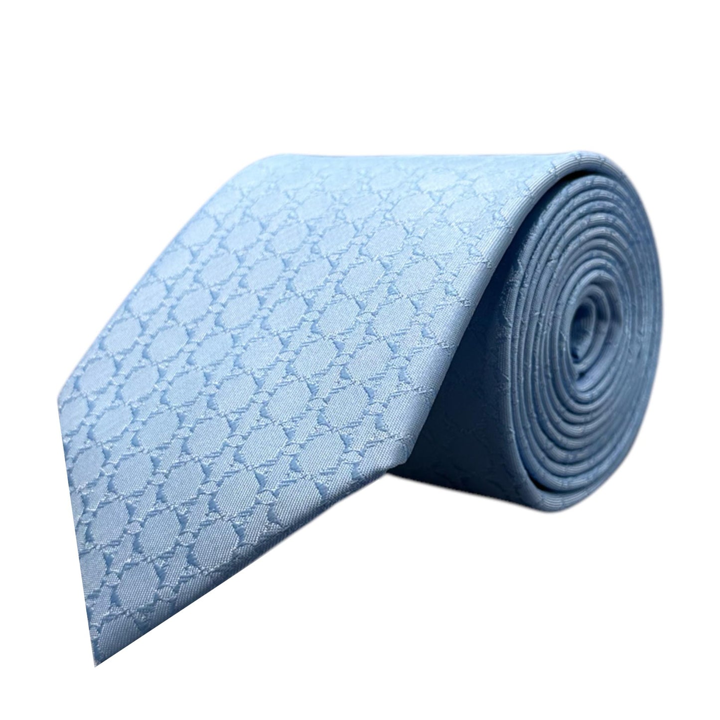 Pastel Blue Textured OFL Necktie
