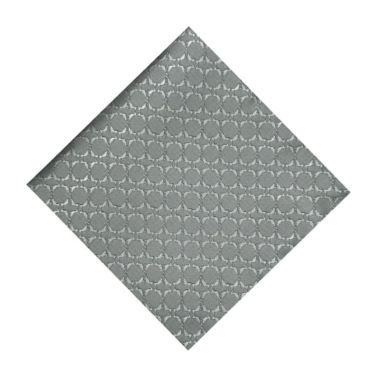 Steel Grey Textured OFL Pocket Square