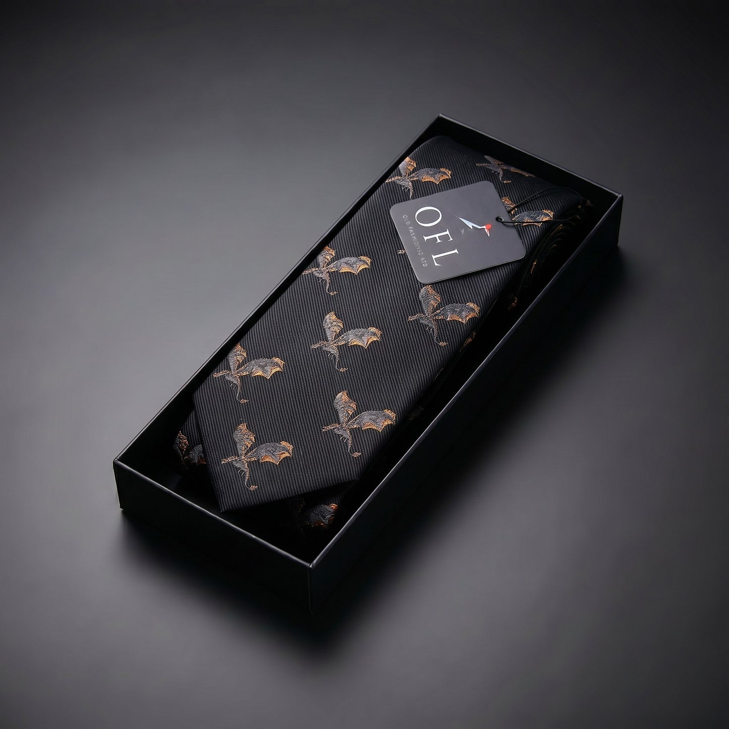 Dragon Tie Black