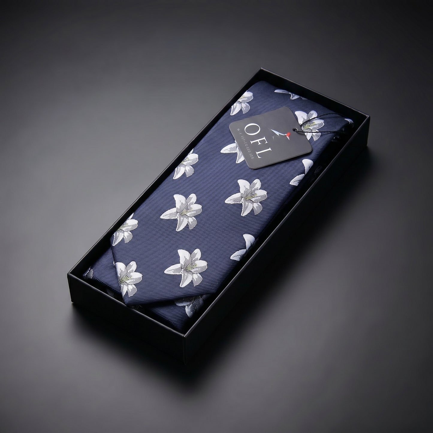 Lily Floral Tie