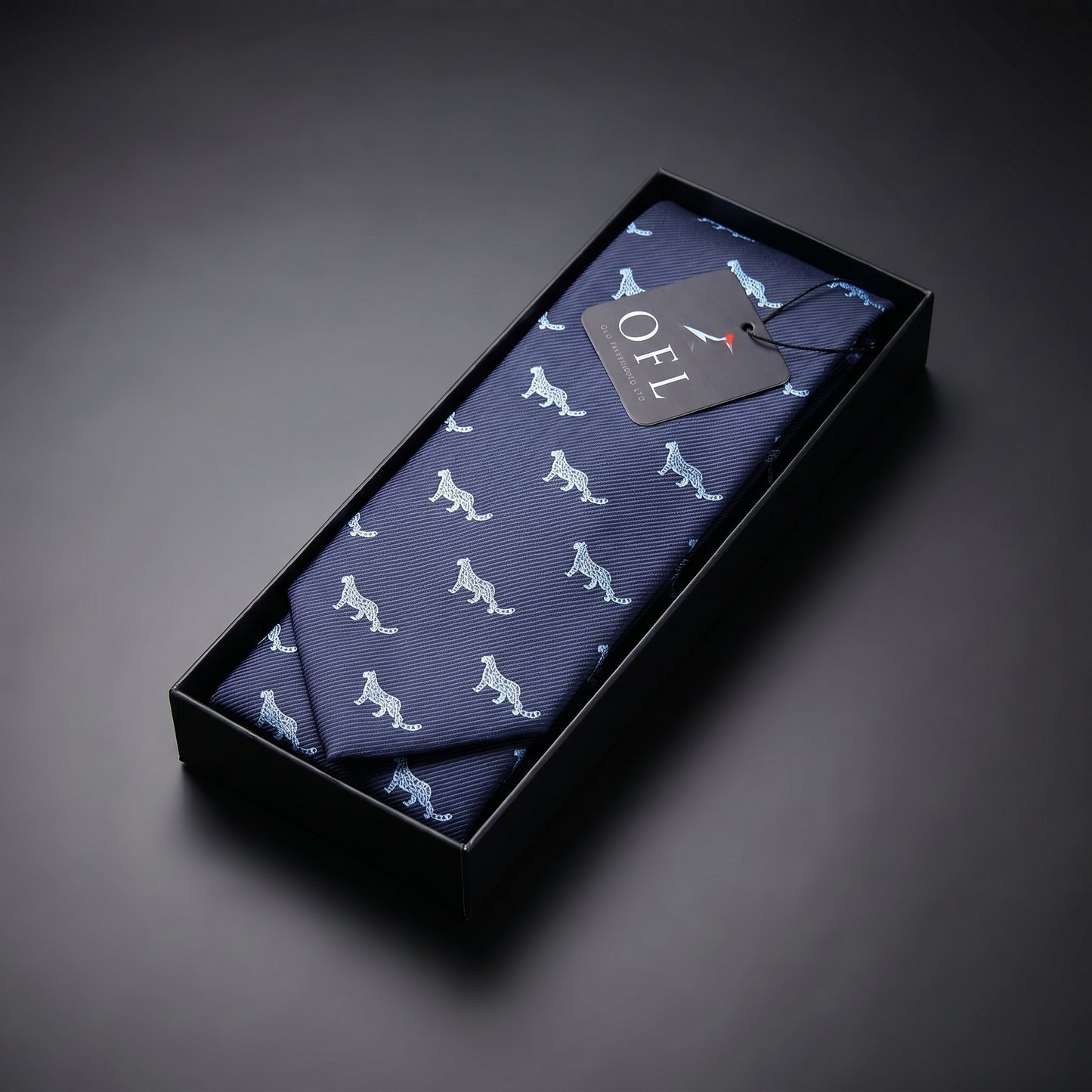 Snow Leopard Tie
