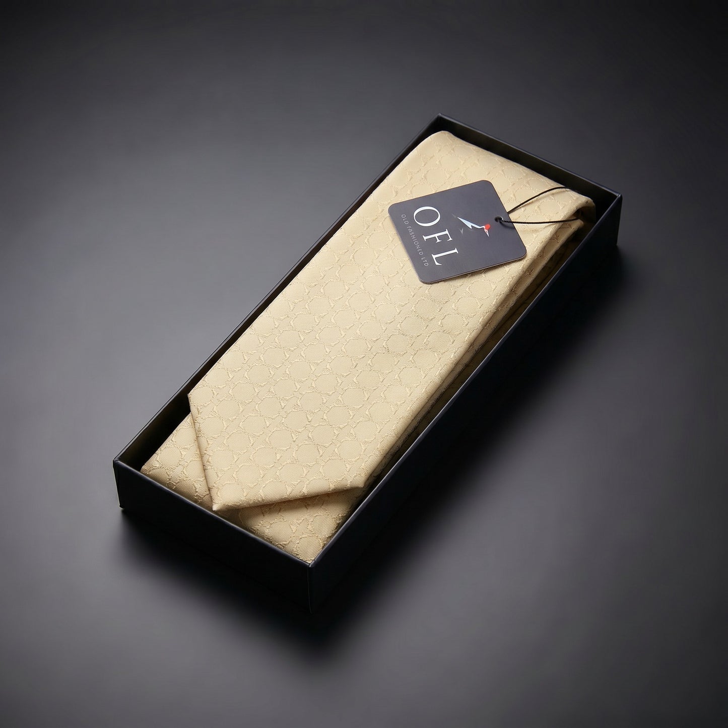 Champagne Textured Tie