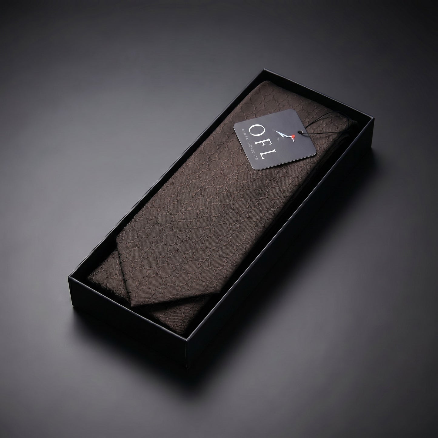 Espresso Textured Tie