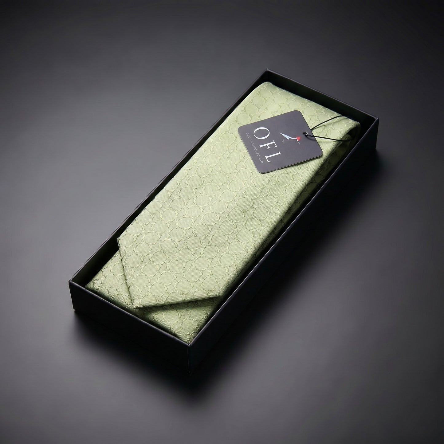 Sage Green Textured Tie