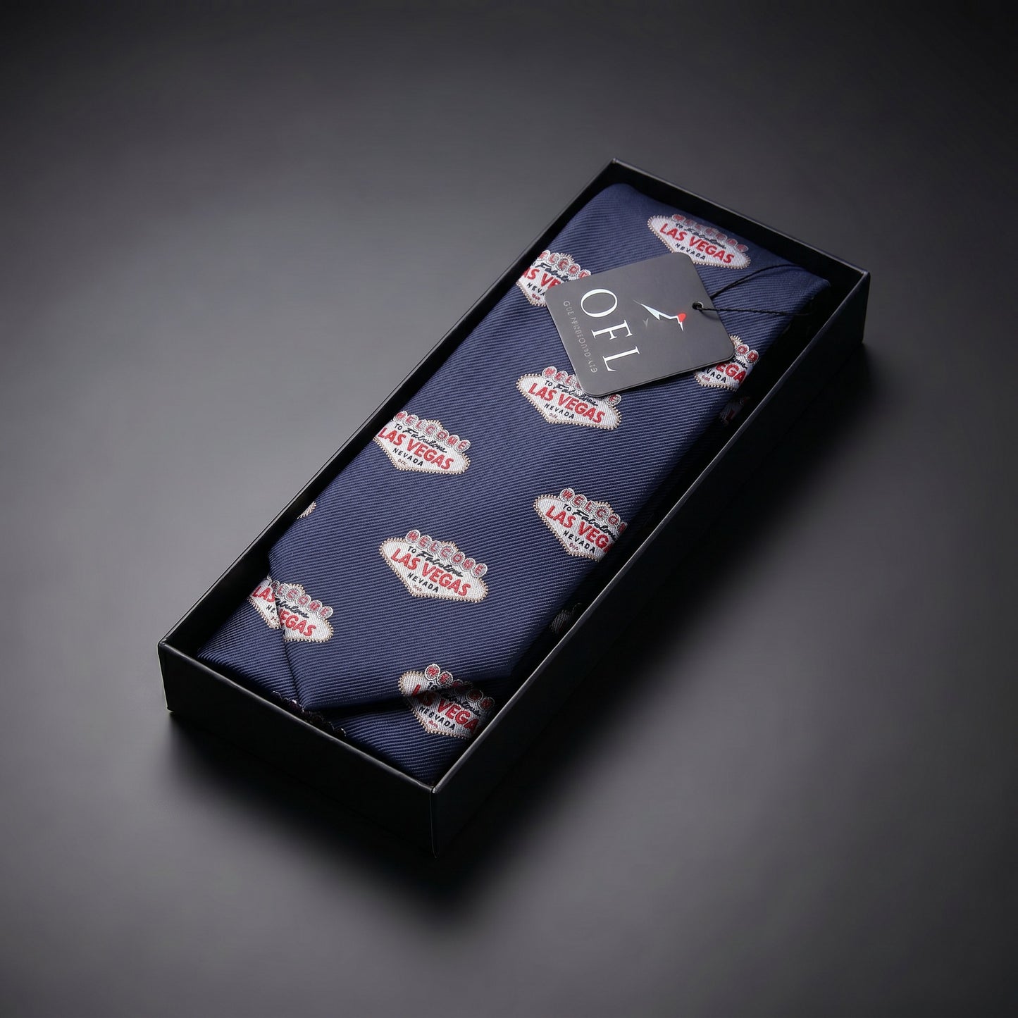 Las Vegas Sign Tie