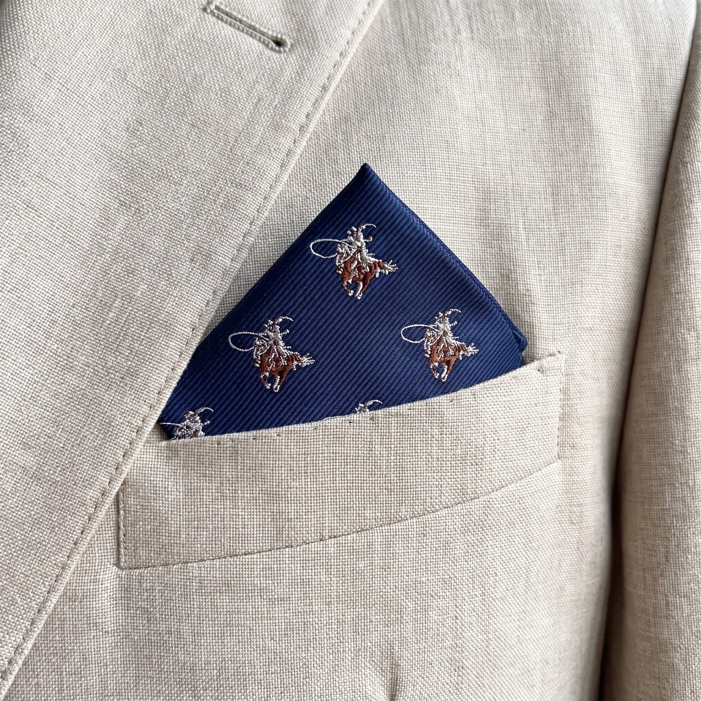 Cowboy Pocket Square