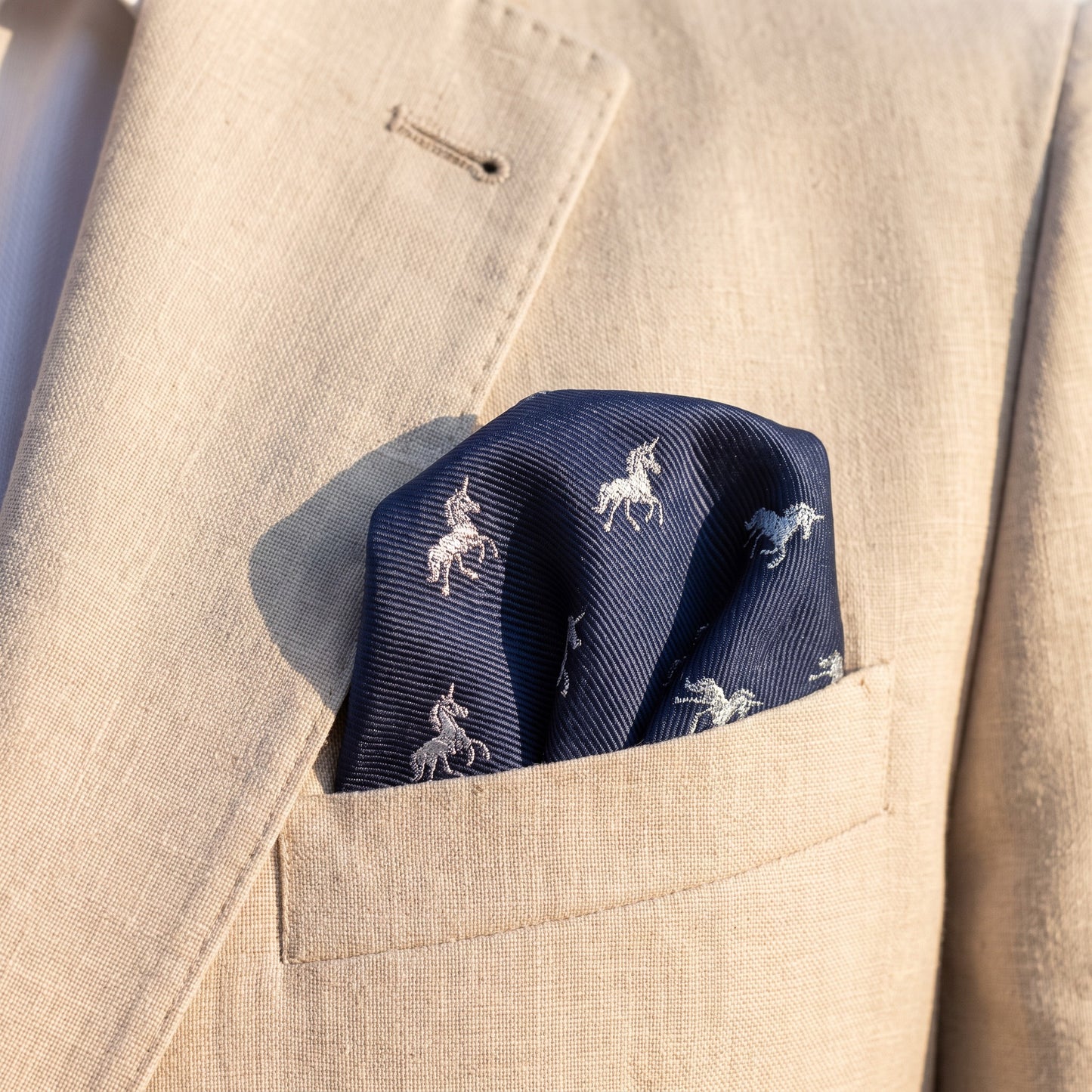 Unicorn Pocket Square