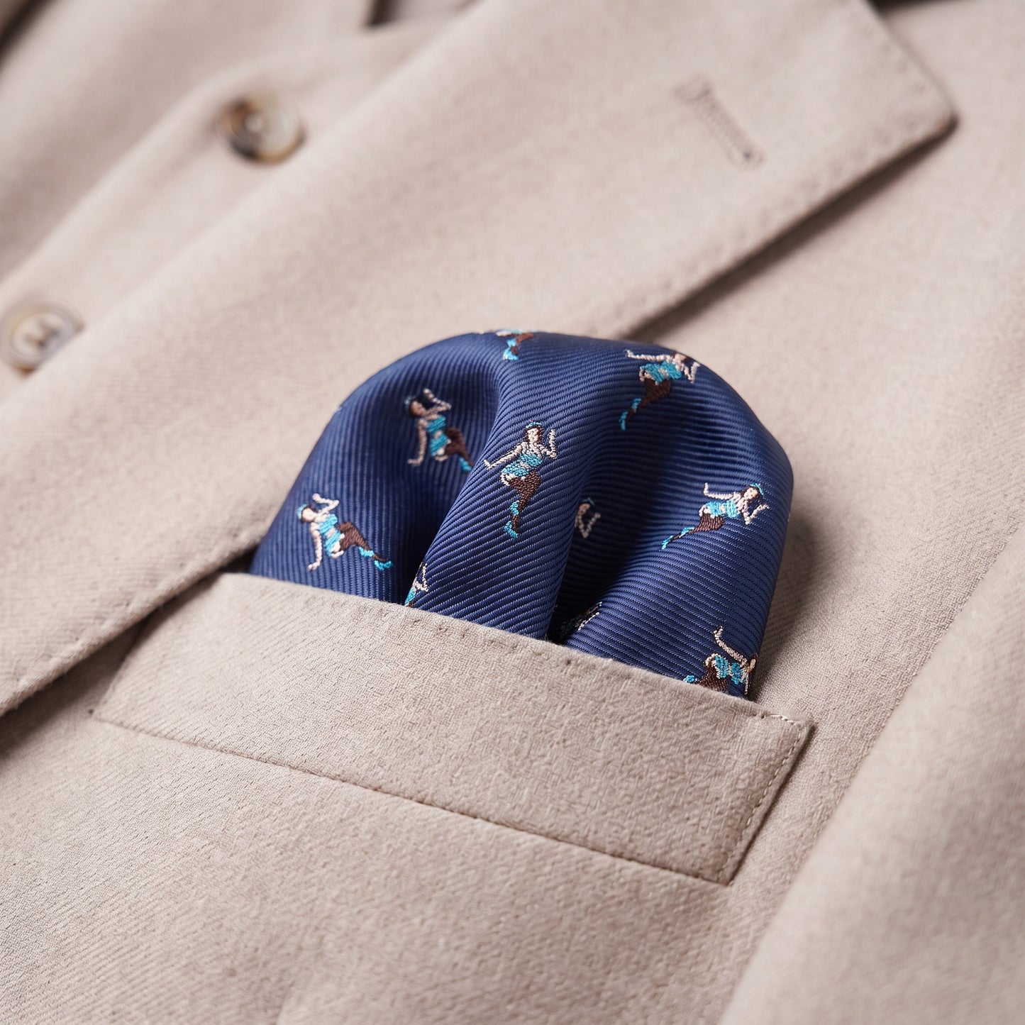 Pin Up Girl Pocket Square