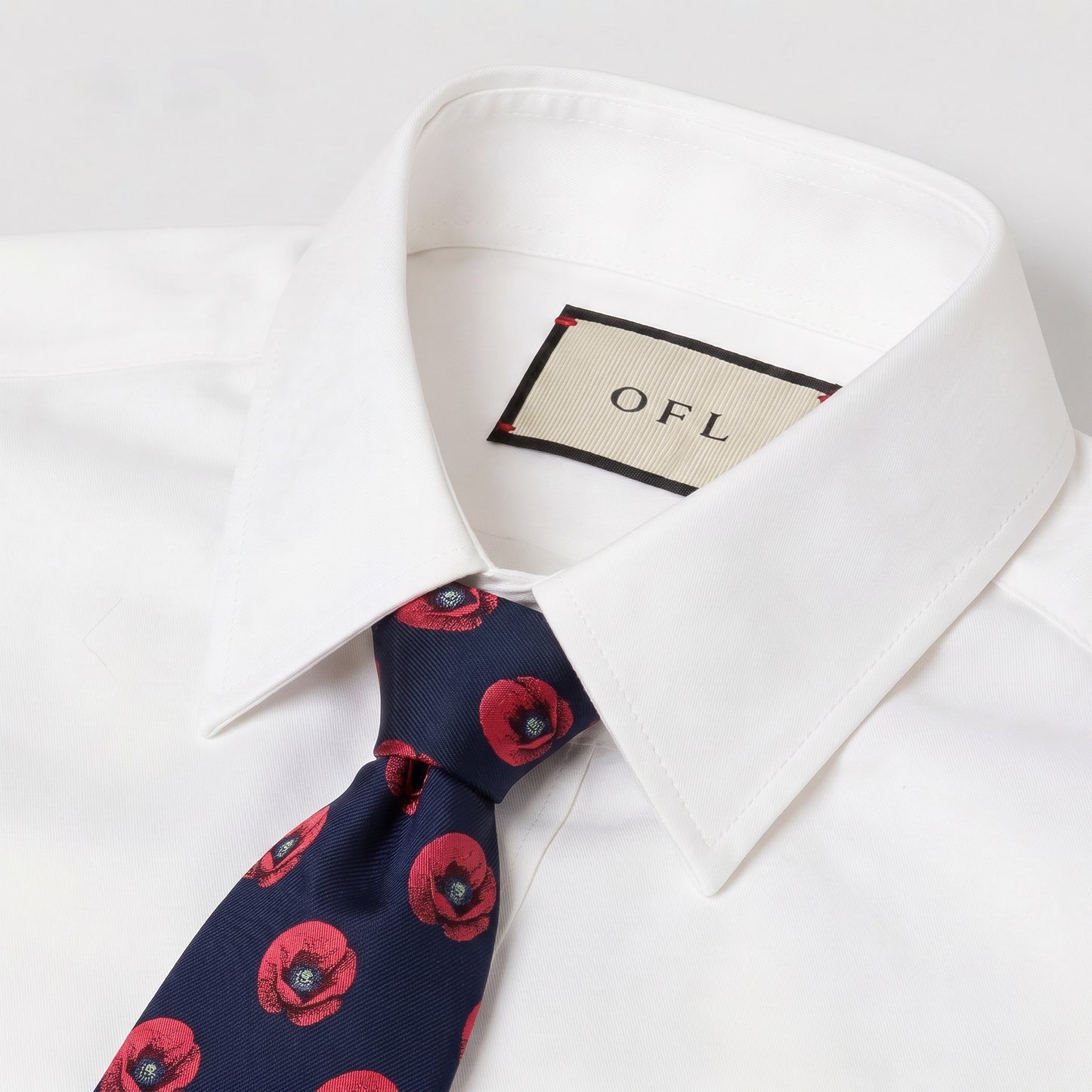 Poppy Tie Navy