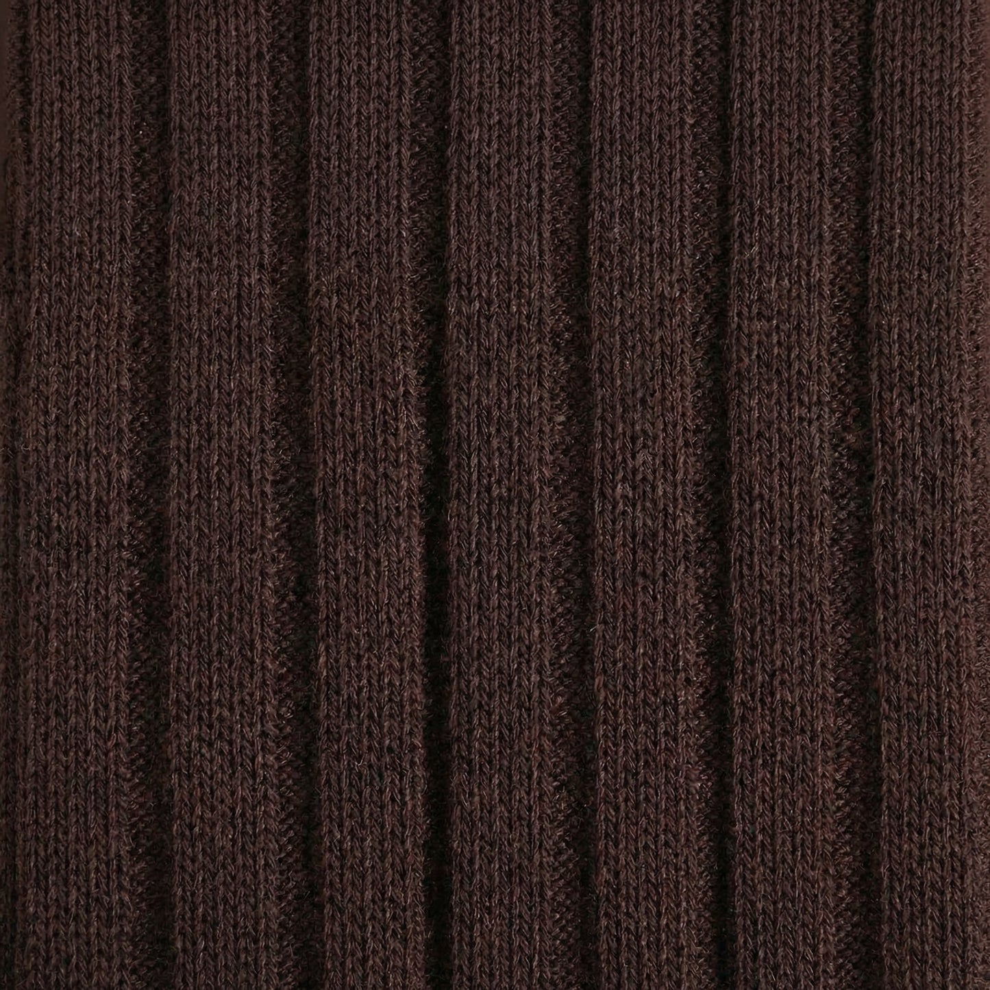 Brown Smart Ribbed Socks