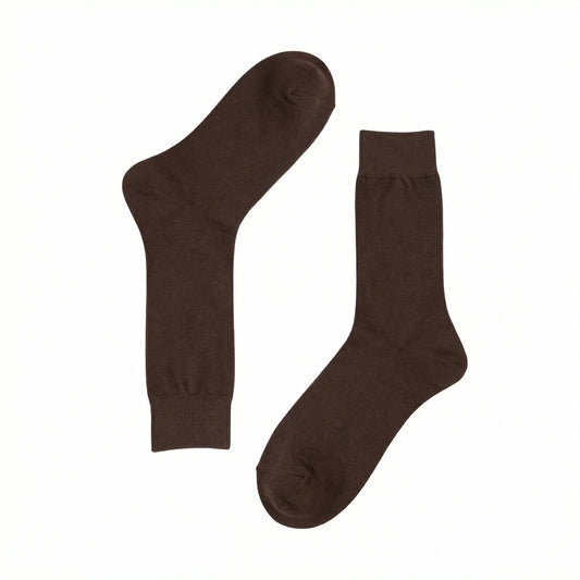 Brown Smart Smooth Socks