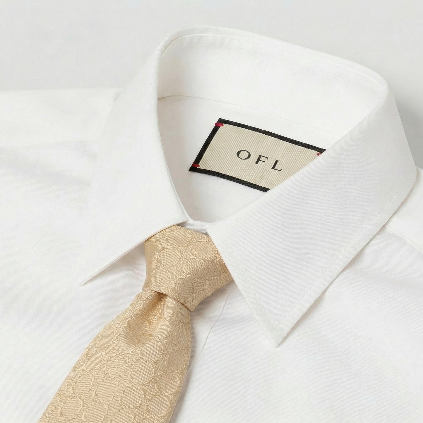 Pink Champagne Textured Tie