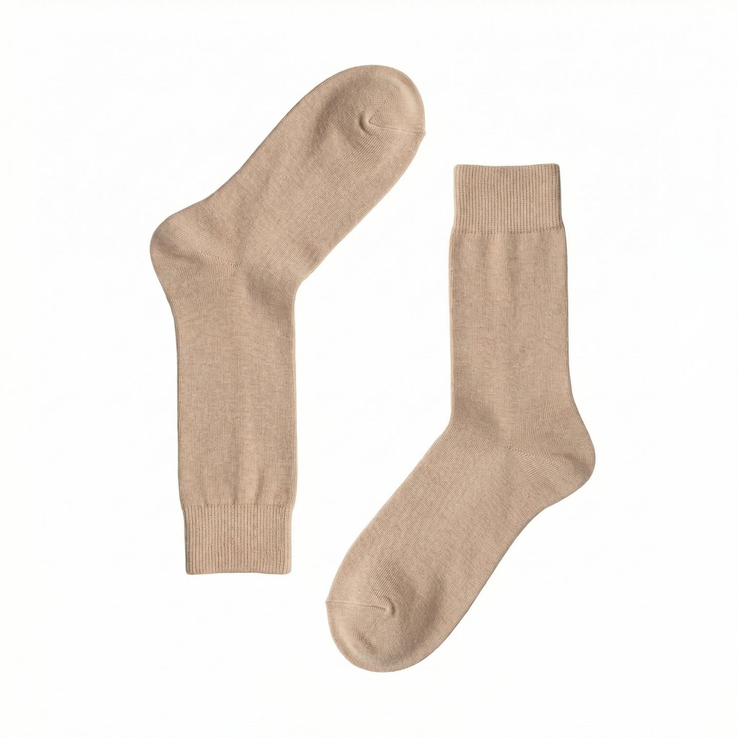 Beige Smart Smooth Socks