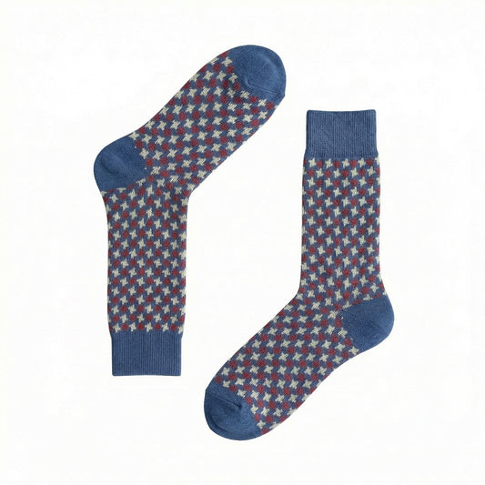 Blue Clover Knit Business Socks
