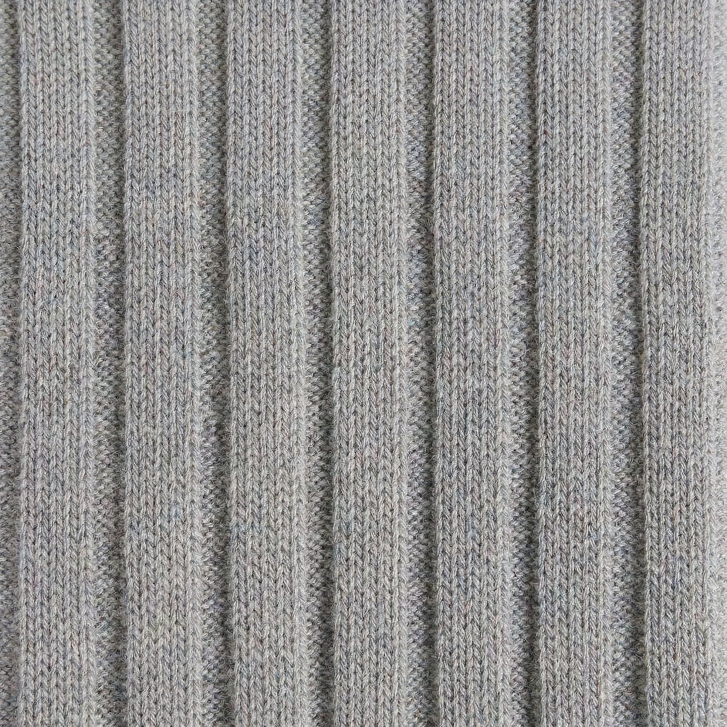 Grey Smart Ribbed Socks