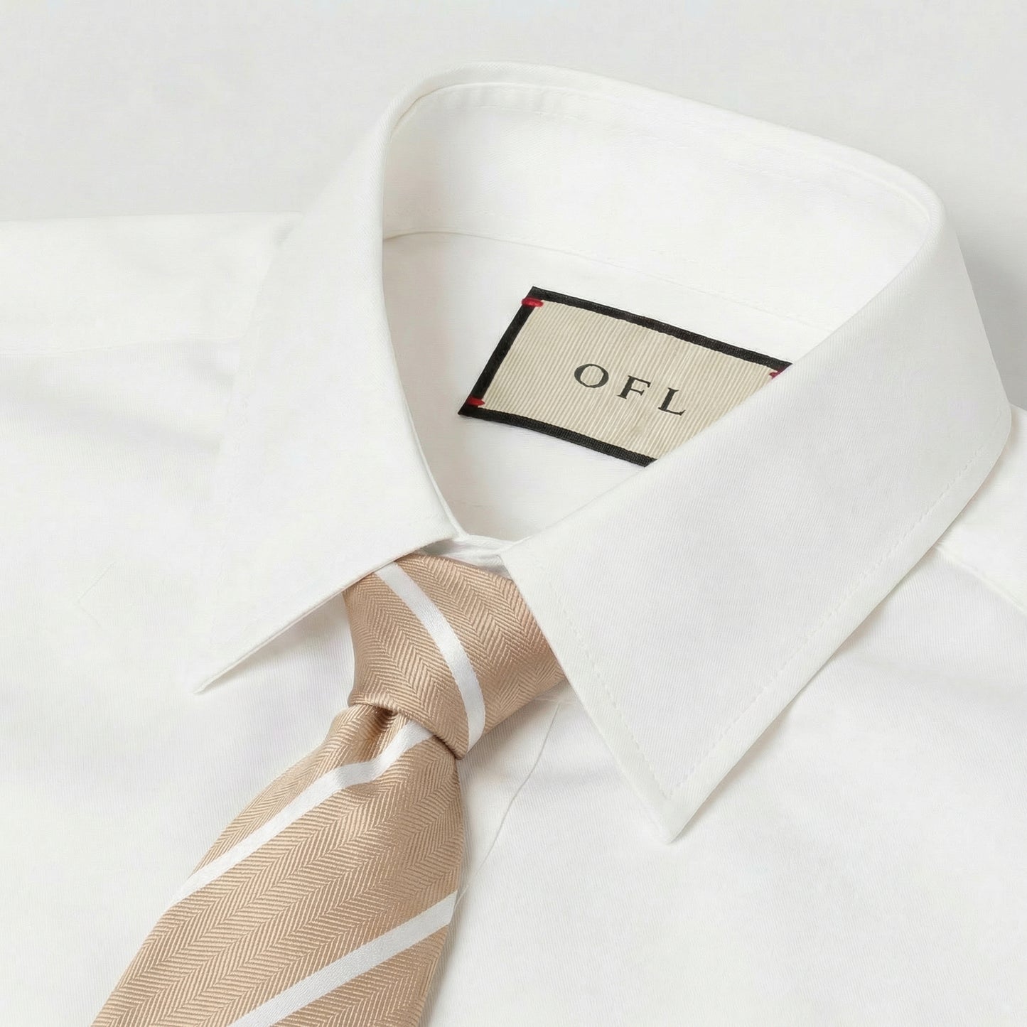 Cappuccino Stripe Tie - Hawksmoor Edit