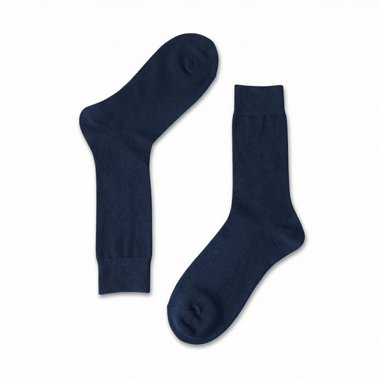 Navy Smart Smooth Socks