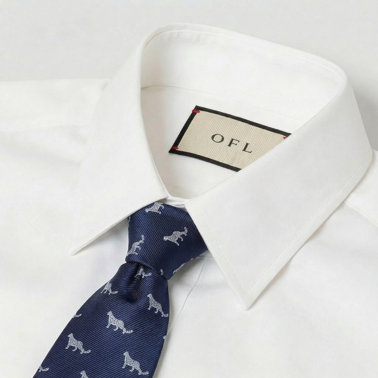 Snow Leopard Tie